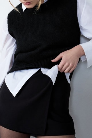 Jupe-short Essentiel - Noir