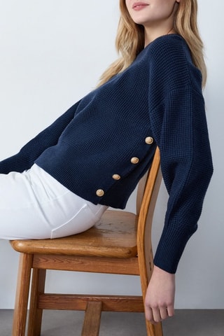 Pull Rdv Au Studio - Bleu
