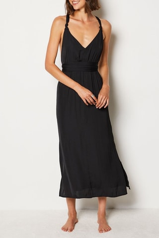 Chemise de nuit Savannah - Noir