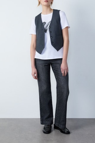 Gilet de costume Essentiel - Gris foncé
