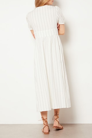 Robe midi - Blanc