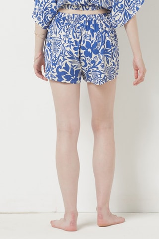 Short de pyjama Blue Amalfi Bleu roi