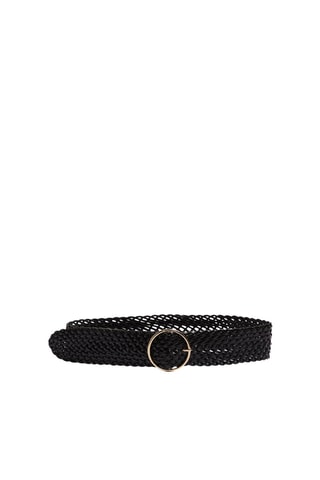 Ceinture en cuir - Noir