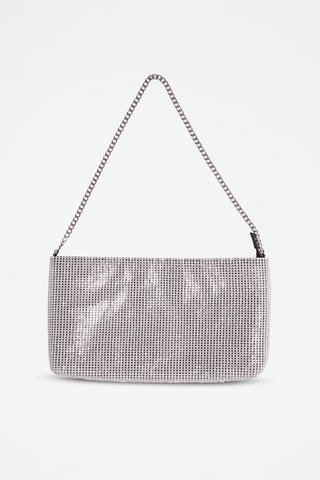 Sac porté épaule - Argenté