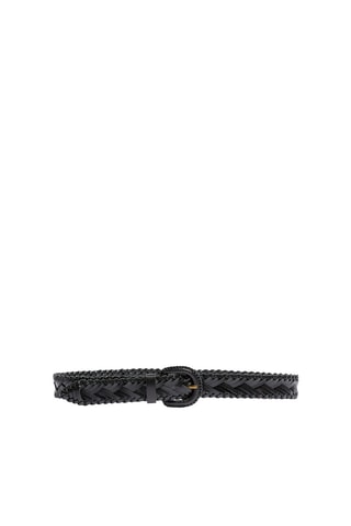 Ceinture en cuir Hafssa - Noir