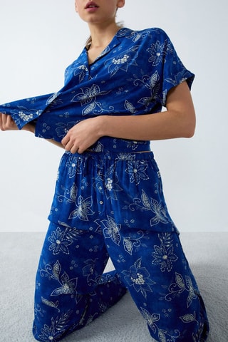 Pantalon Inaya - Bleu roi