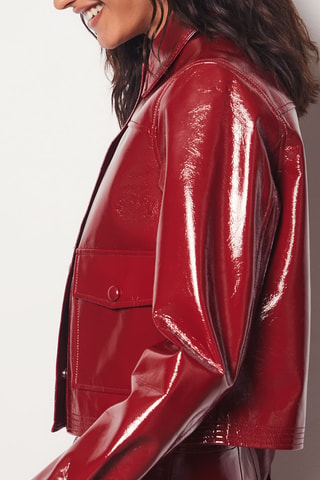 Veste Litchi - Rouge