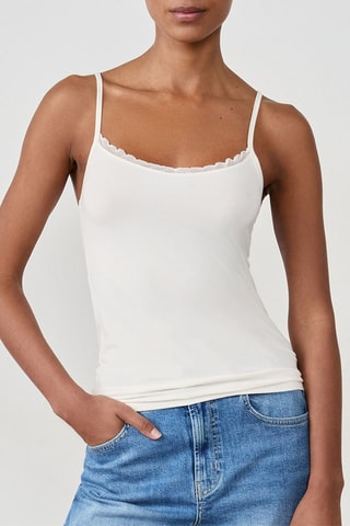 Top de pyjama - Blanc