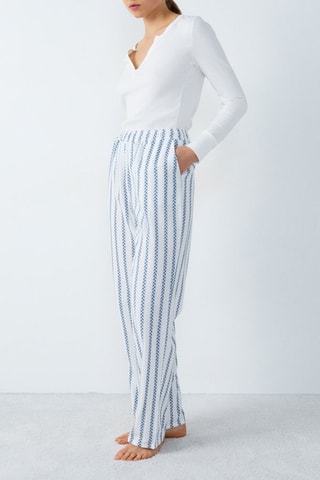 Pantalon de pyjama - Blanc