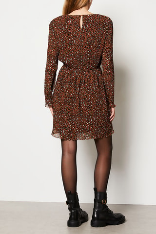 Robe patineuse Boulevard Saint Germain - Marron