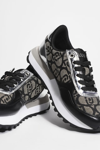 Baskets en cuir Evelyn 915 - Noir