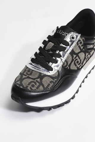Baskets en cuir Evelyn 915 - Noir