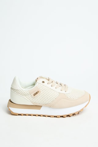Baskets en cuir Evelyn 915 - Beige