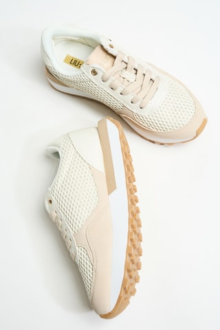 Baskets en cuir Evelyn 915 - Beige