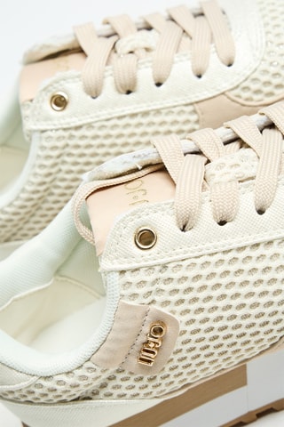 Baskets en cuir Evelyn 915 - Beige