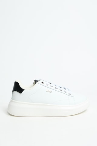 Baskets en cuir Babol 01 - Blanc