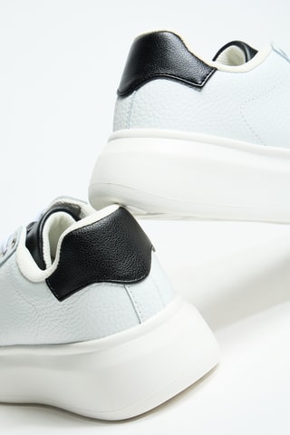 Baskets en cuir Babol 01 - Blanc