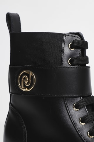 Bottines en cuir New Nancy Eco 2 - Noir