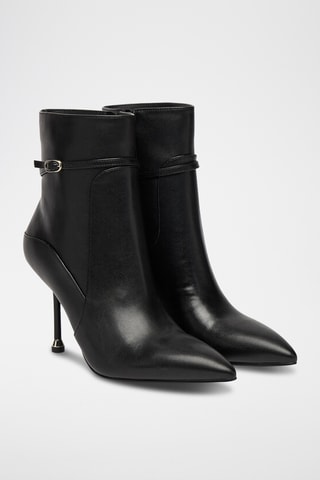 Bottines en cuir Demi 06 - Noir
