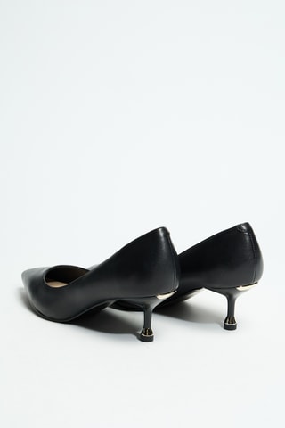 Escarpins en cuir Deva 04 - Noir