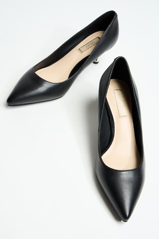Escarpins en cuir Deva 04 - Noir