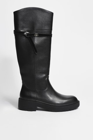 Bottes en cuir London 04 - Noir