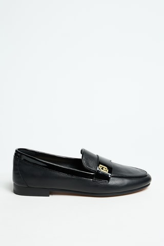 Mocassins en cuir Emel 05 - Noir