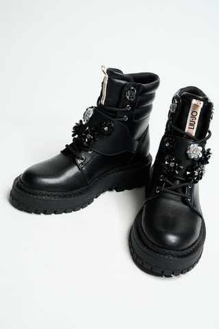 Bottines en cuir Rumi 40 - Noir