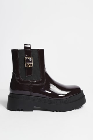 Bottines en cuir Love 63 - Bordeaux