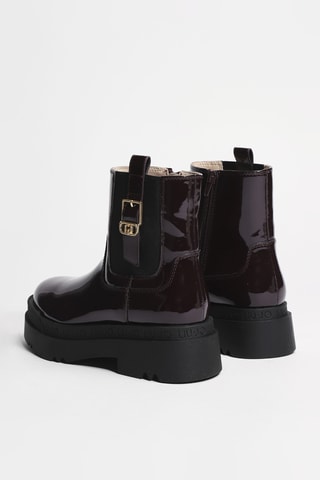 Bottines en cuir Love 63 - Bordeaux