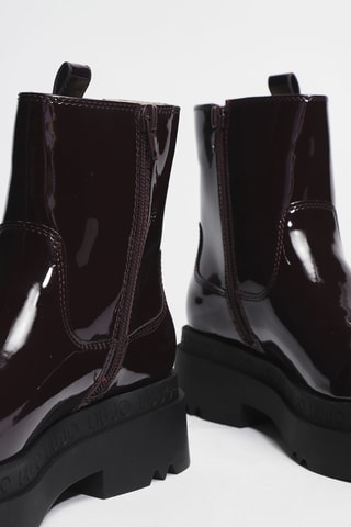 Bottines en cuir Love 63 - Bordeaux