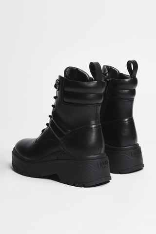 Bottines en cuir Andrea 02 - Noir