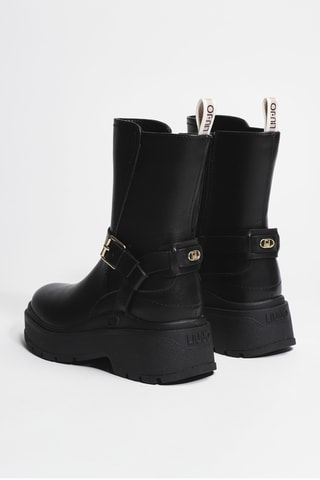 Bottines en cuir Andrea 03 - Noir