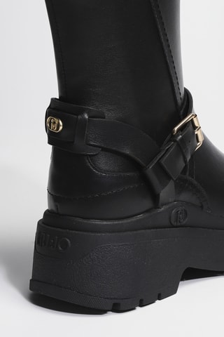 Bottines en cuir Andrea 03 - Noir