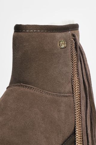Bottines fourrées en cuir Jane 09 - Marron