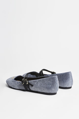 Babies en cuir Brigitte 06 - Bleu