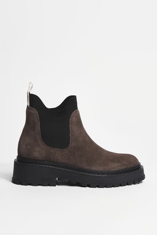 Bottines Chelsea en cuir Rumi 42 - Marron