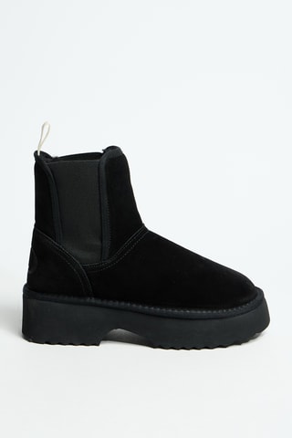Bottines en cuir Juny 02 - Noir