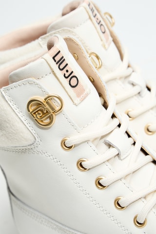 Bottines en cuir Tammy 01 - Blanc