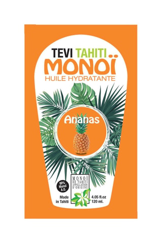 Aceite hidratante Monoï Piña Monoï de Tahití - 120 ml