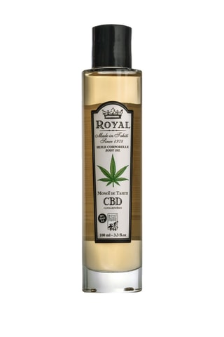 Huile corporelle Royal CBD Monoï de Tahiti - 100 ml