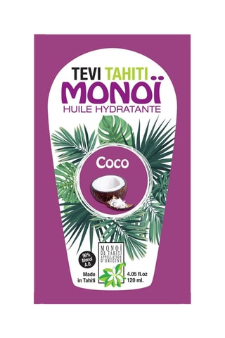 Aceite hidratante Monoï Coco Monoï de Tahití - 120 ml