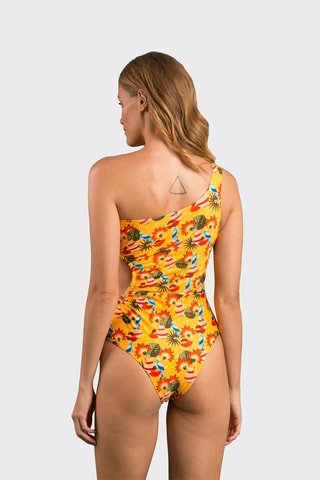 Maillot 1 pièce - Jaune