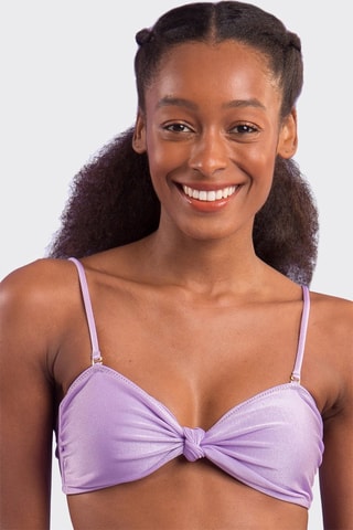 Sujetador de bikini Shimmer - Violeta