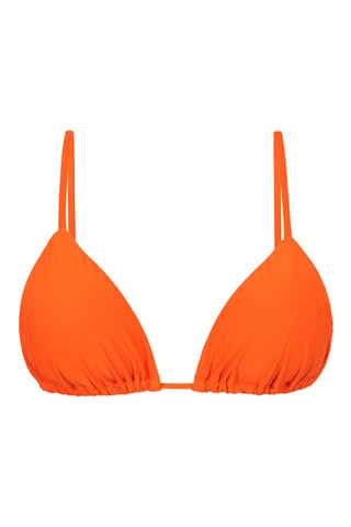 Haut de maillot triangle Calendula - Orange