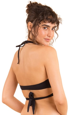 Sujetador de bikini Kate - Negro