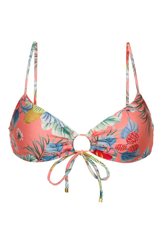 Sujetador de bikini Frutti - Rosa y azul