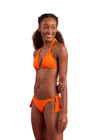Haut de maillot triangle Mel - Orange