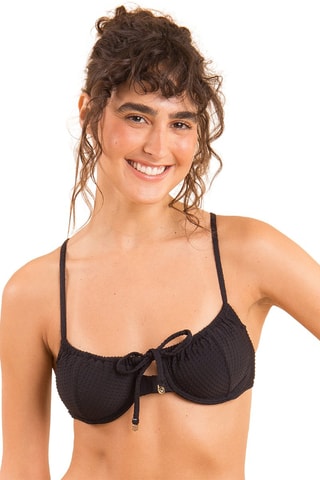 Sujetador de bikini - Negro