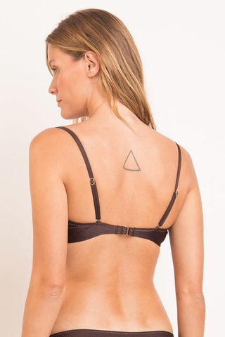 Sujetador de bikini Shimmer - Marrón